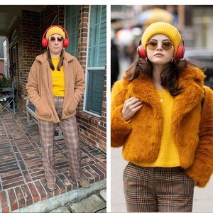 Mabel Only Murders Halloween Costume Pants Shirt Jacket Glasses Selena Gomez Med